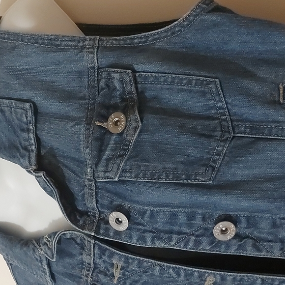 2016 By Parasuco Sleeveless Denim Vest - Picture 2 of 6